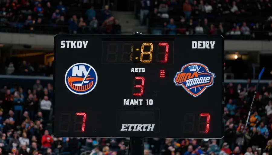 NHL冰球联赛比分与排名